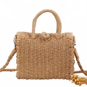 NEW ACCITY women's paola mid size crossbody bag in latte